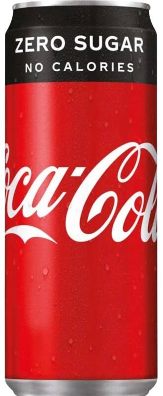 Coca-Cola Zero Frisdrank Blikje 24 Stuks à 330 ml