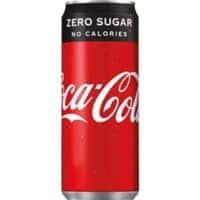 Coca-Cola Zero Frisdrank Blikje 24 Stuks à 330 ml