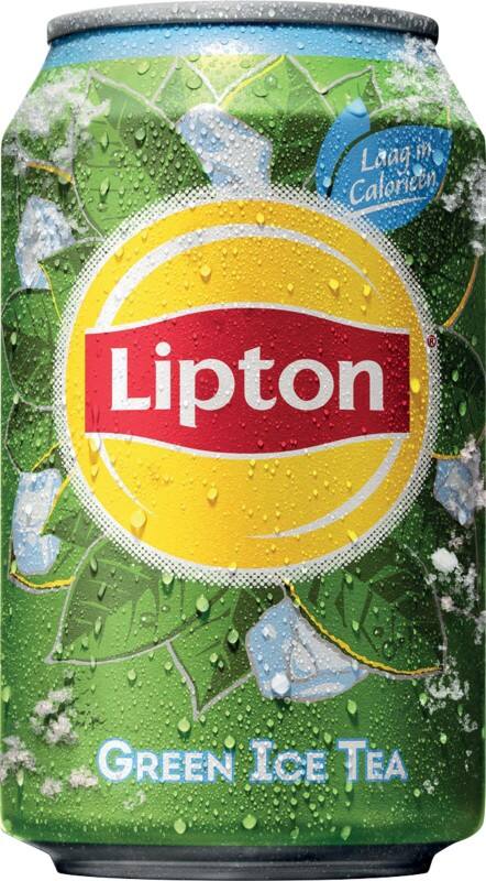 Lipton Green Frisdrank Blikje 24 Stuks à 330 ml
