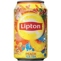 Lipton Ice Tea Frisdrank Peach Blikje Pak van 24 à 330 ml