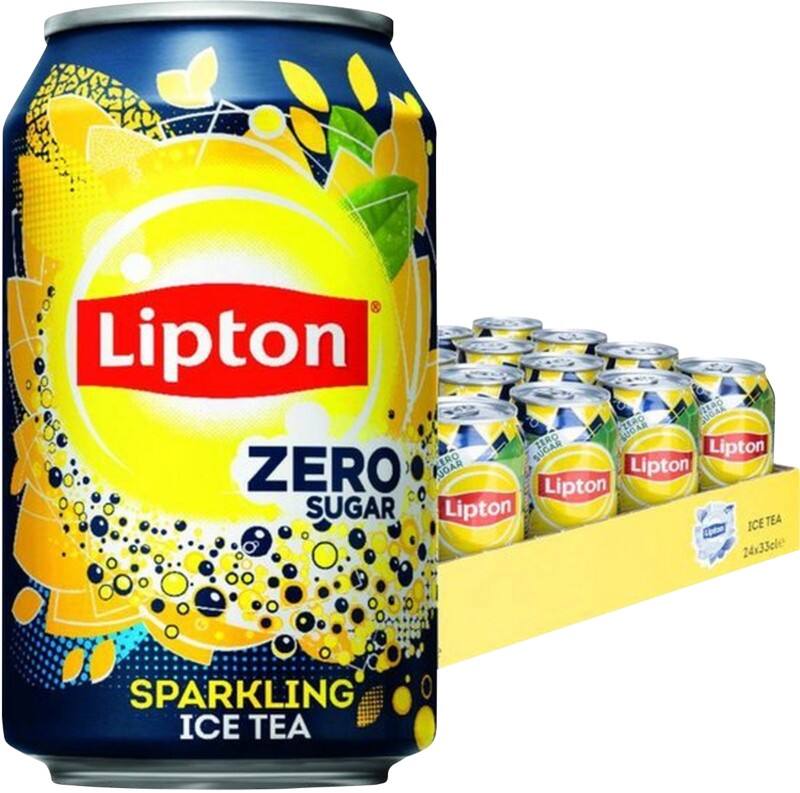 Lipton Zero Frisdrank Blikje 24 Stuks à 330 ml