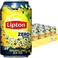 Lipton Ice Tea Zero Frisdrank Blikje Pak van 24 à 330 ml