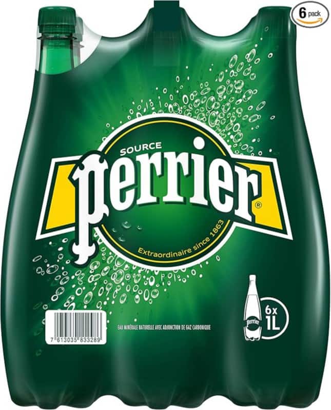 Perrier Bruisend water 6 Flessen à 1 L