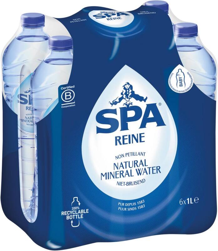 Spa Reine Mineraalwater 6 Flessen à 1 L