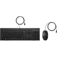 Clavier et souris HP Filaire Noir 286J4AA