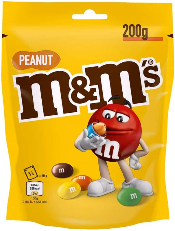 Chocolat M&M's Cacahouète 200 g