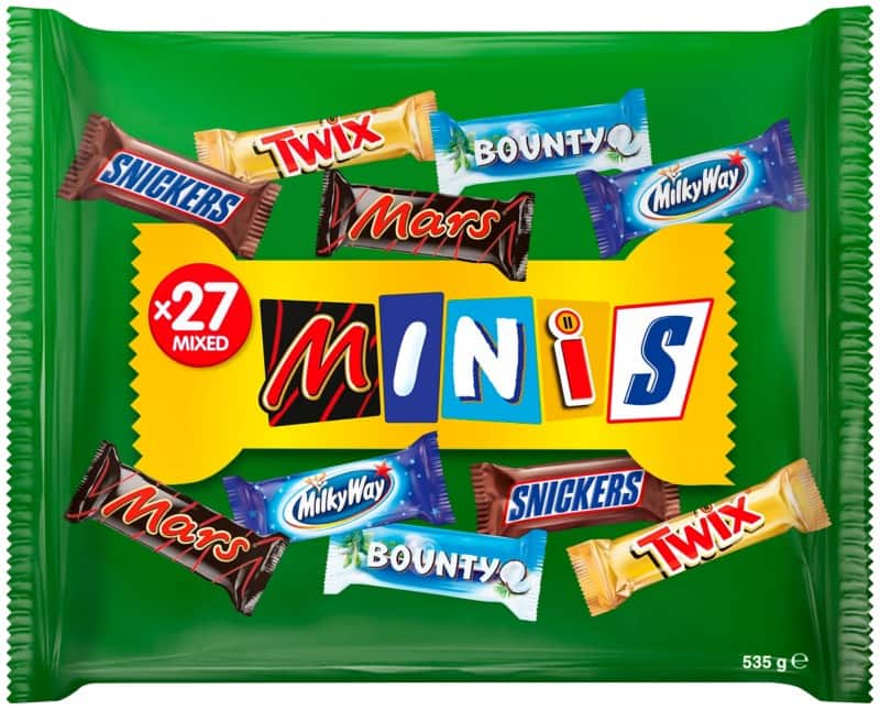 Mars Minimix Assortiment Chocoladereep 535 g
