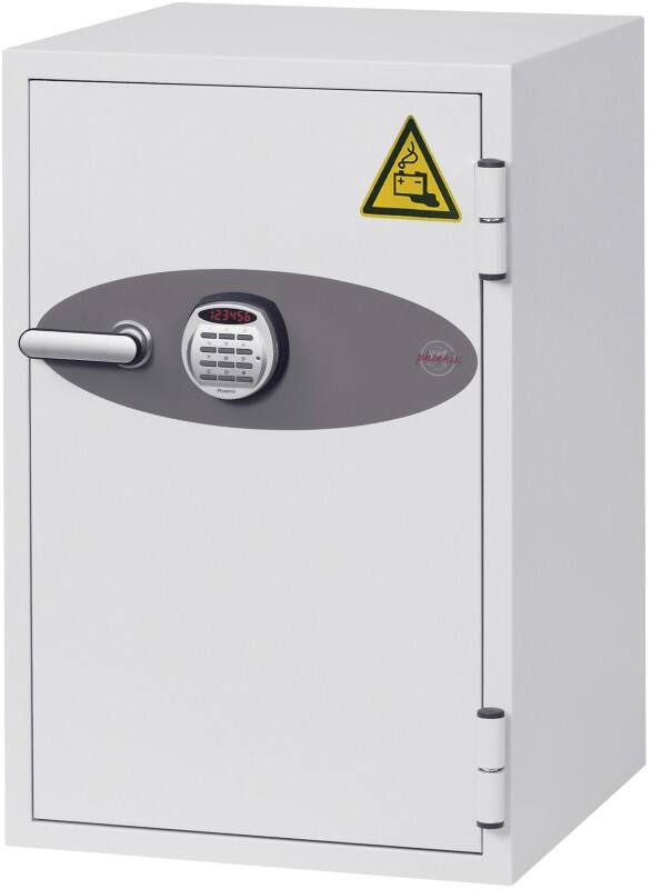 Phoenix Battery Fighter Veiligheidskluis Elektronisch slot 84 L BS0442E Wit