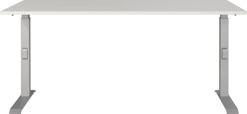 GERMANIA AGENDA In hoogte verstelbaar Bureau Lichtgrijs 1.600 (B) x 800 (D) x 910 (H) mm