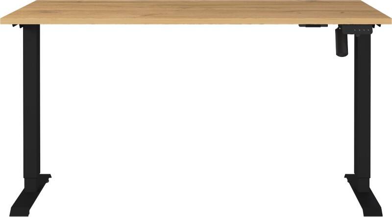 GERMANIA PROFI 2.0 Elektronisch in hoogte verstelbaar Bureau Eiken 1.400 (B) x 800 (D) x 1.180 (H) mm