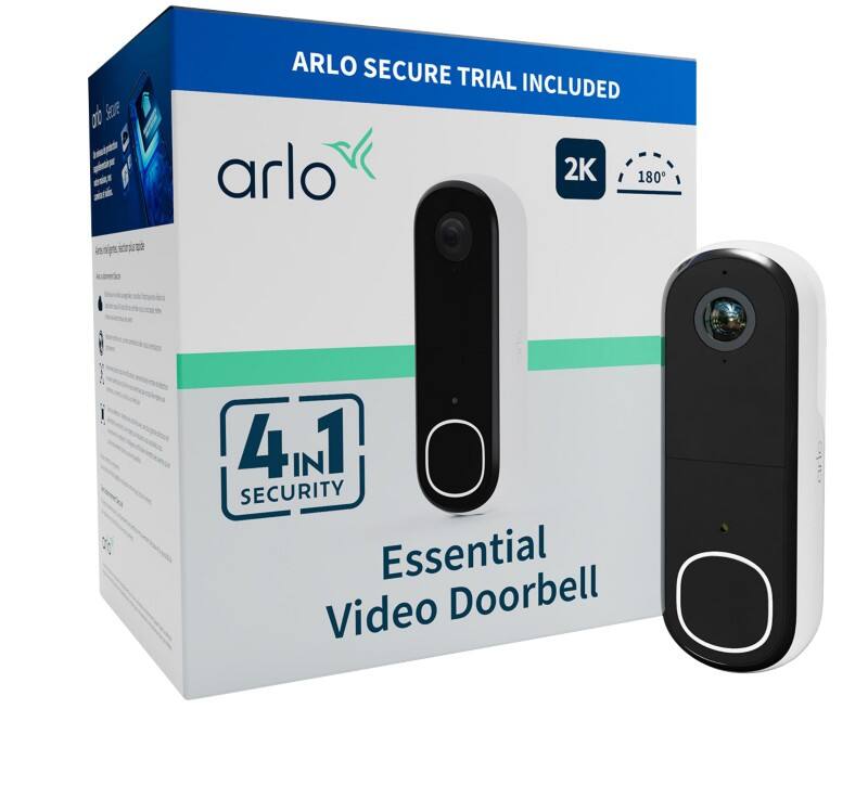 arlo Videodeurbel Batterij AVD4001-100EUS Wit