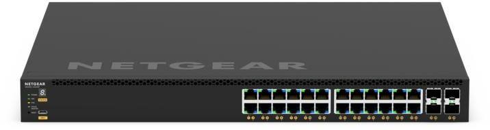 NETGEAR GSM4328-100AJS Schakelaar Managed L3 Gigabit Ethernet (10/100/1000) Power over Ethernet (PoE) 1U Zwart