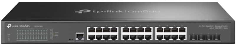 Commutateur TP-LINK Omada 24 ports Gigabit L2+ Géré avec 4 ports 10GE SFP+