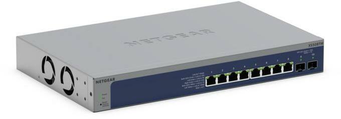 NETGEAR XS508TM Schakelaar Managed L2/L3/L4 Grijs