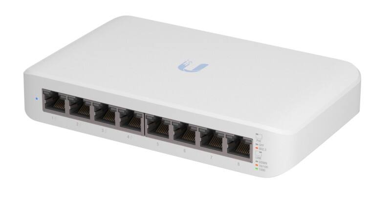 Ubiquiti UniFi Schakelaar Lite 8 PoE Managed L2 Gigabit Ethernet (10/100/1000) Power over Ethernet (PoE) Wit