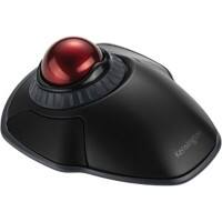 Kensington Orbit Dual Draadloze ergonomische trackball muis K70992WW optische scrollring voor rechts- en linkshandige gebruikers Bluetooth/USB-A Nano ontvanger zwart