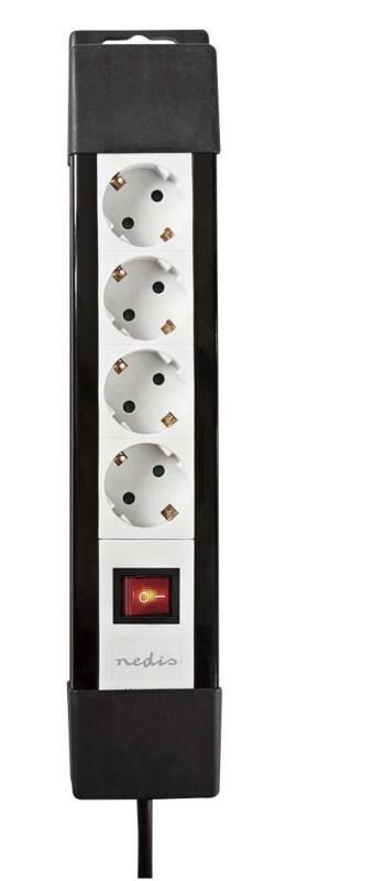 Rallonge Nedis 4 prises 3 m