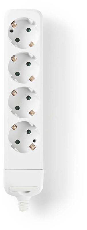 Rallonge Nedis 4 prises