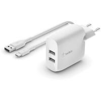 Chargeur mural USB Belkin Blanc