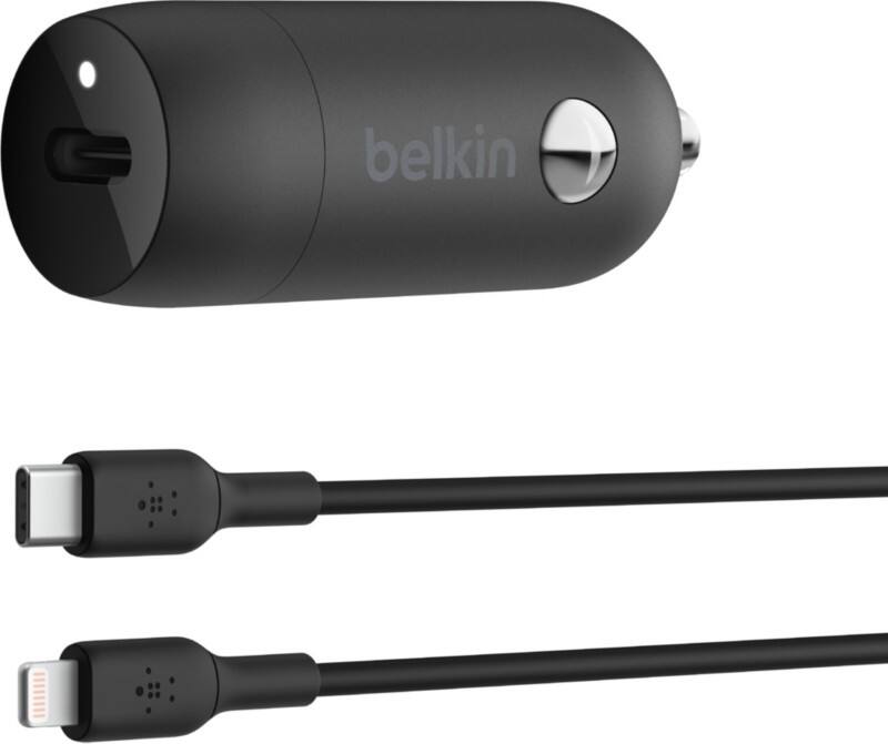 Chargeur de voiture Belkin Noir