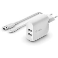 Chargeur mural USB Belkin Blanc