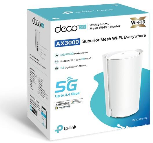 Système Mesh Wi-Fi TP-LINK 5G AX3000 Whole Home
