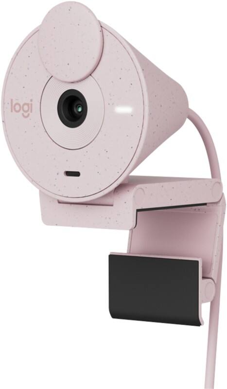 Logitech Webcam 1920 x 1080 pixels Full HD Microfoon inbegrepen Roze