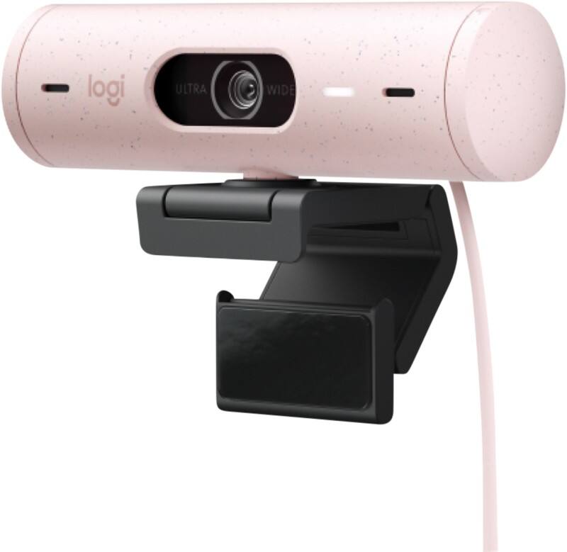 Webcam Logitech 1920 x 1080 pixels Full HD Microphone inclus Blanc