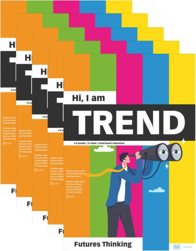 Bloc pour chevalet de conférence PLAYROOM Papier 403 (L) x 220 (P) x 710 (H) mm Assortiment 868840000 5 Unités