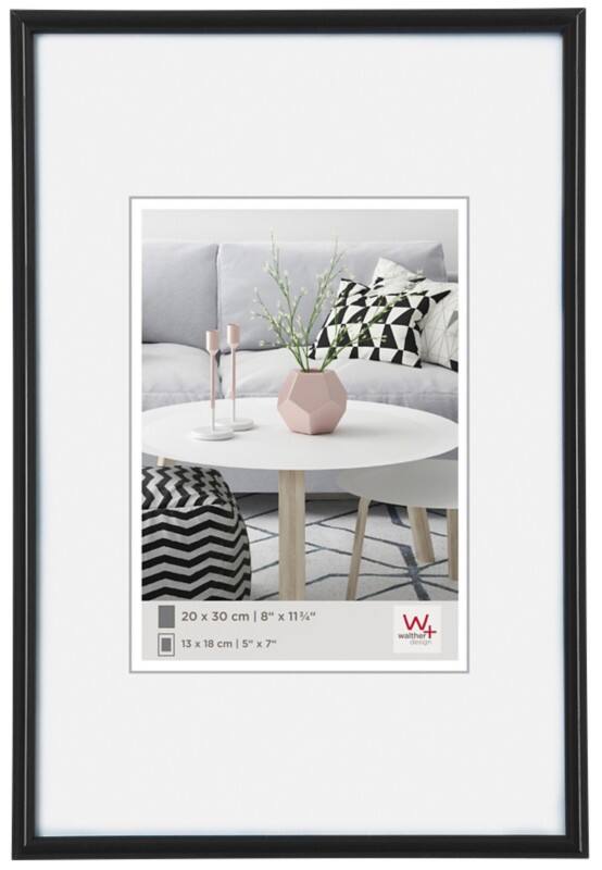 Cadre photo walther design Noir KB040H 31 (L) x 1,9 (P) x 41 (H) cm KB040H