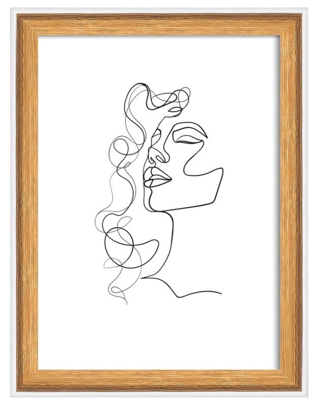 walther design Fotolijst Bruin NW318H 14,2 (B) x 2 (D) x 19,2 (H) cm NW318H