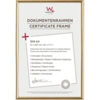 Cadre photo walther design A4 Doré Plastique KG130H 22,1 (l) x 1,9 (p) x 30,8 (h) cm