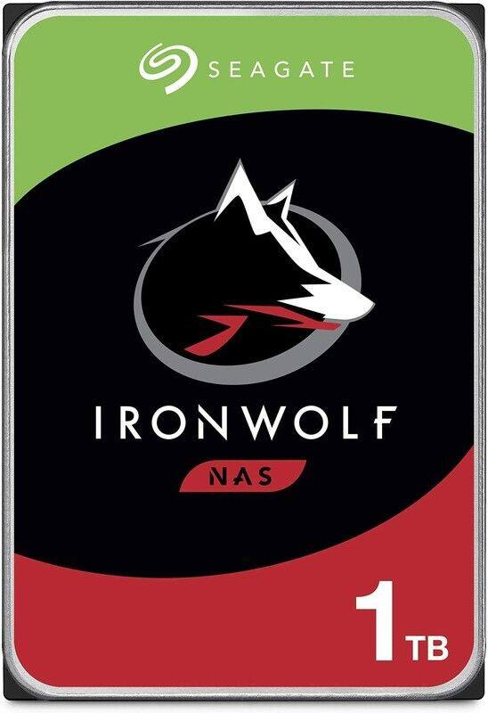 Seagate IronWolf Interne HDD-schijf 1 TB Multikleur