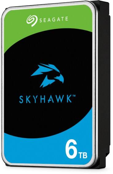 Disque HDD interne Seagate Surveillance Skyhawk 6 To Multicolore