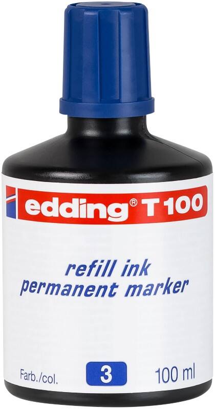 edding Inktnavulling Blauw e-t100