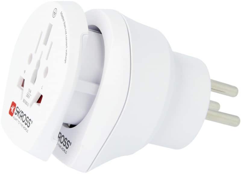 SKROSS Wereldreisadapter Wereld naar Israël SKR1500216E Wit