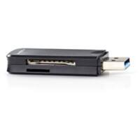 Lecteur de carte Nedis Noir MICROSD USB 3.2 GEN1 CRDRU3100BK