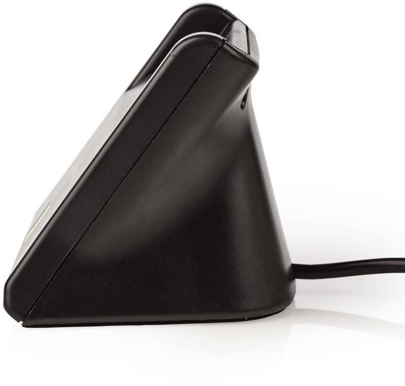 Lecteur de carte Nedis Smart USB 2.0 Noir CRDRU2SM3BK