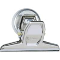 Clip à dessin Maul Métal 20 mm Argenté Magnétique 3 unités