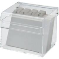 Maul Kaartenbak A7/BF Acryl Transparant