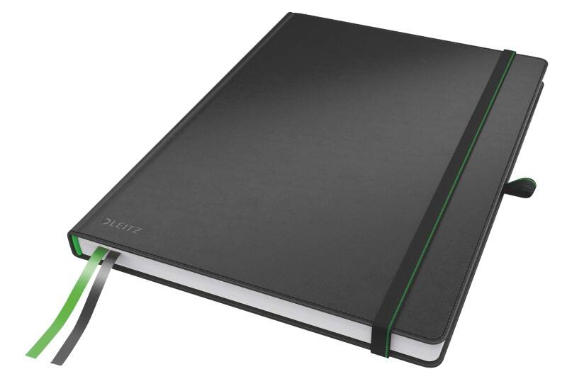 Leitz Complete Notebook A4 ligné avec couverture rigide 44720095 160 pages 80 feuilles Noir