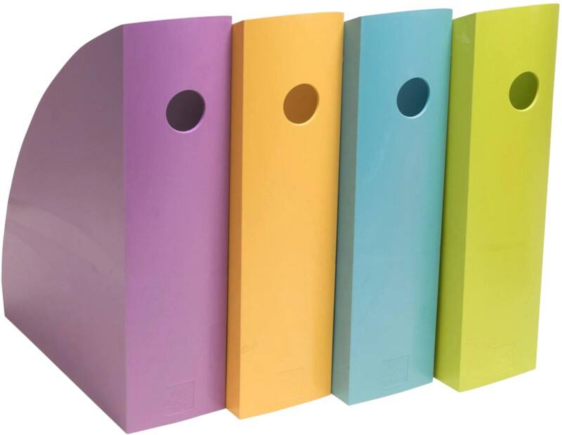 Exacompta Pop'N Co Tijdschriftencassette A4+ Kleurenassortiment 4 Stuks