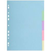 Intercalaires Vierge Exacompta Forever Assortiment 5 intercalaires 170 g/m² Carton 2605E