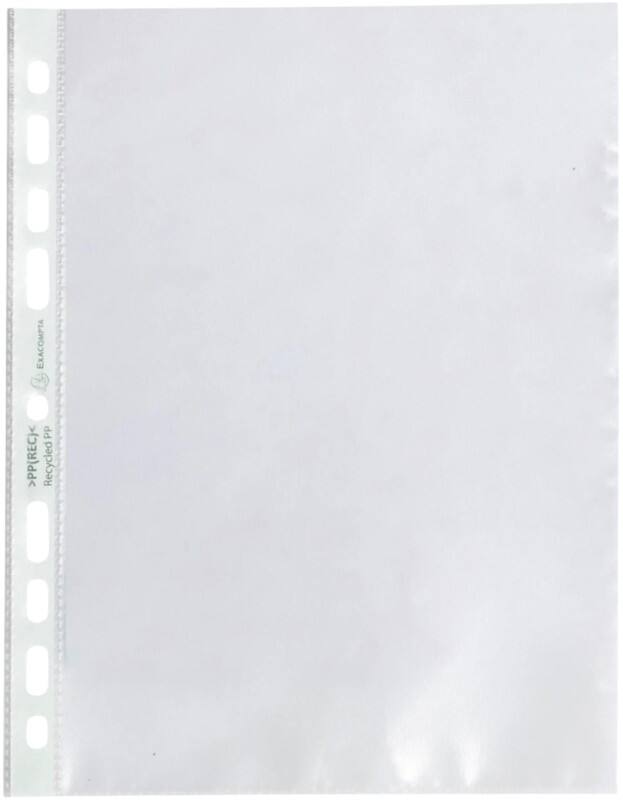 Exacompta Forever Showtassen Transparant 9 Gaten 51100E 50 Stuks