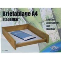 WEDO Bamboo Brievenbakje Bamboe 32 x A4 Bruin
