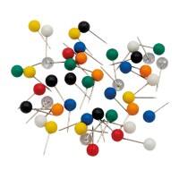 Épingles pour carte WEDO Métal Assortiment 100 unités