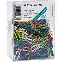WEDO Paperclips Metaal 68 mm Kleurenassortiment 1000 stuks
