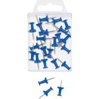 WEDO Landkaartpunaises Metaal Blauw 20 stuks