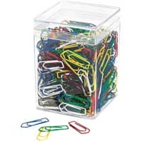 WEDO Paperclips Metaal 86 mm Kleurenassortiment 500 stuks