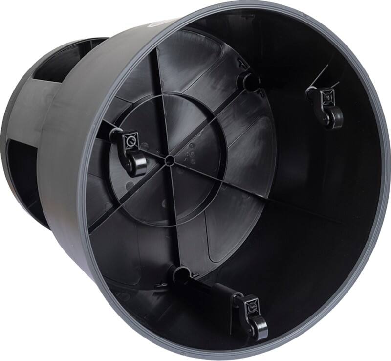 WEDO Opstapkrukje 428 mm PP (Polypropeen) Zwart